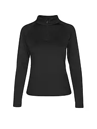 PHENIX | Damen Unterzieh Zipshirt Retro Future | Negro