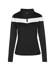 PHENIX | Damen Unterzieh Zipshirt Space Hunter | Negro