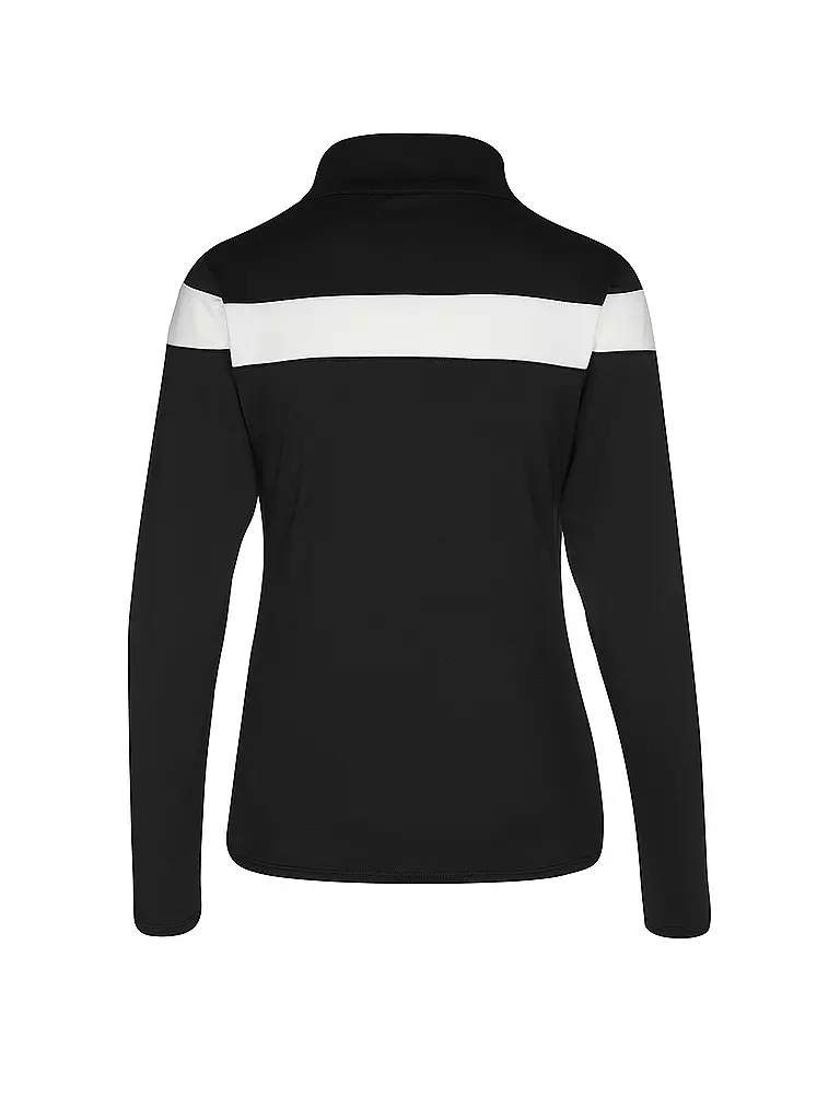 PHENIX | Damen Unterzieh Zipshirt Space Hunter | Negro