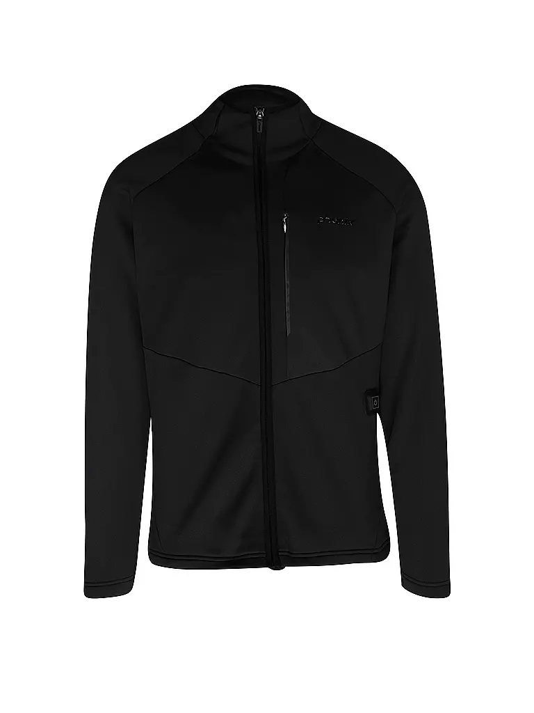 PHENIX | Herren Fleecejacke Heating Middle Layer | Negro