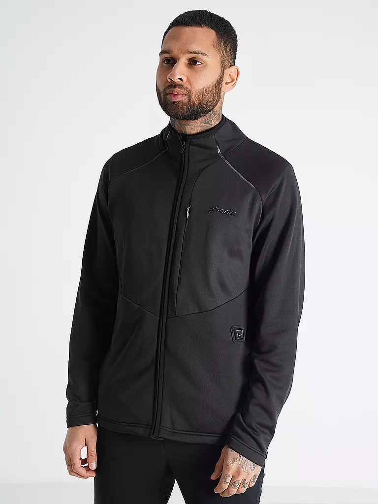 PHENIX | Herren Fleecejacke Heating Middle Layer | Negro