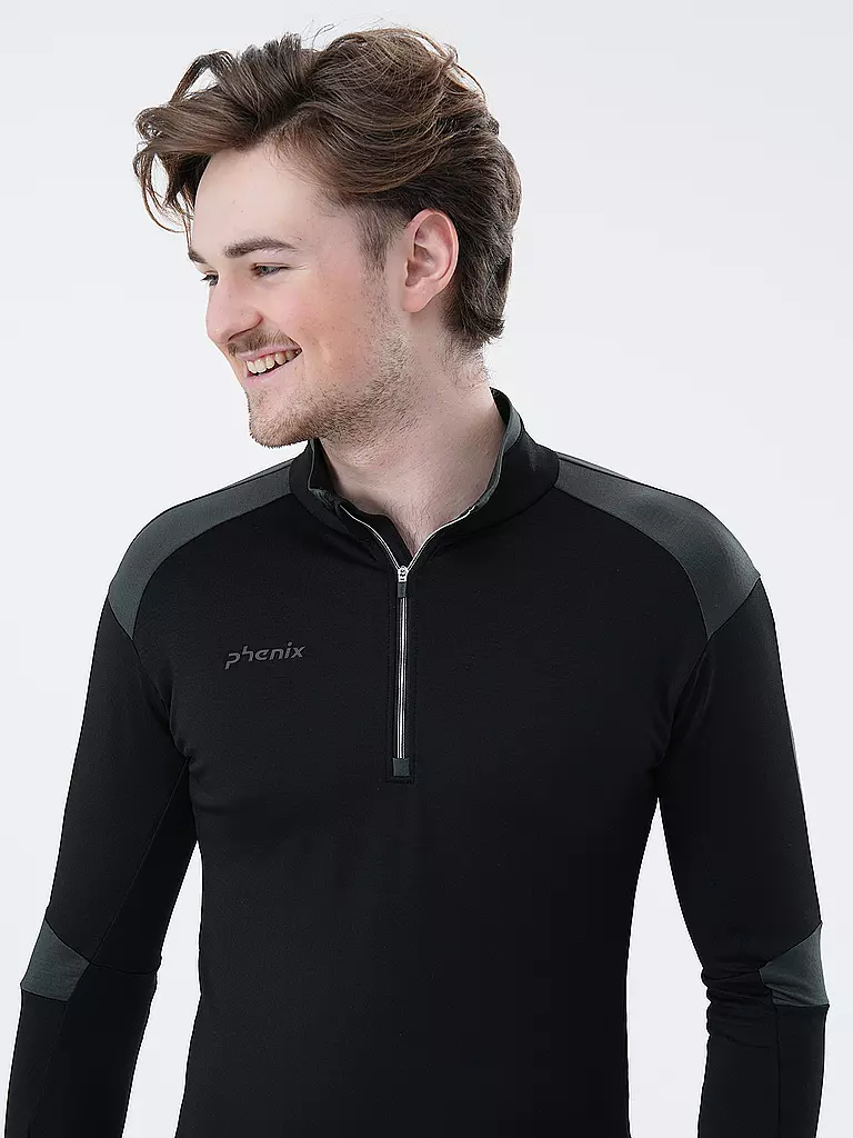PHENIX | Herren Unterzieh Shirt | Negro