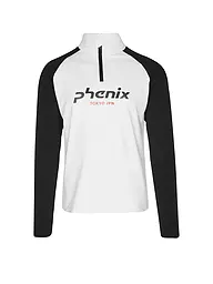 PHENIX | Herren Unterzieh Zipshirt  PH Logo Inner | Blanco
