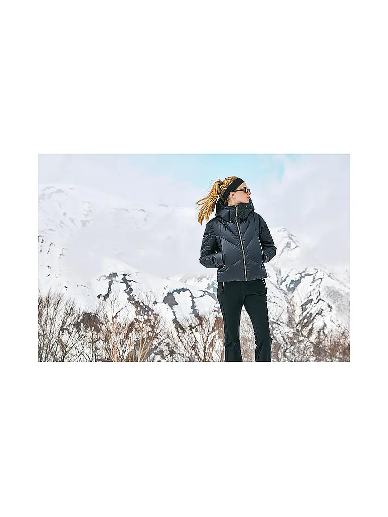 PHENIX | Pantalón de esquí para mujer con corte irregular y plumón |