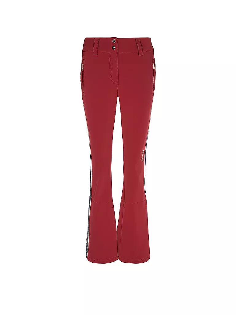 PHENIX | Pantalones de esquí para mujer | Rojo oscuro