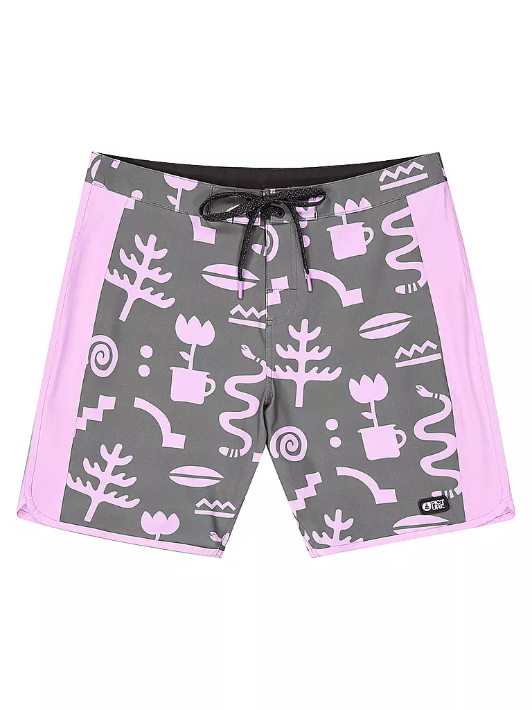 PICTURE | Boardshort Andy 17 Printed para hombre | Rosa