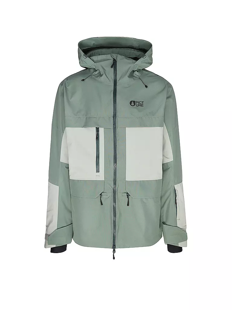 PICTURE | Chaqueta de esquí para hombre Dugnad Hoodie | Verde claro