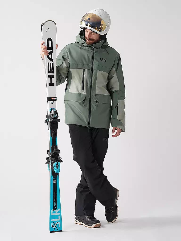 PICTURE | Chaqueta de esquí para hombre Dugnad Hoodie | Verde claro