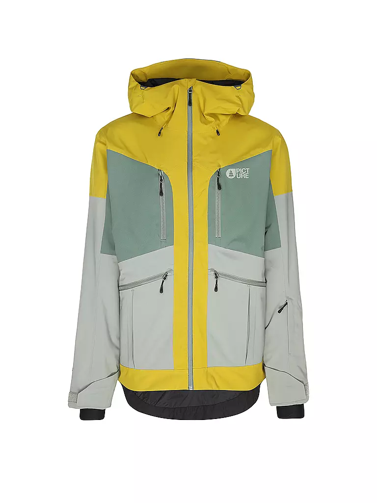 PICTURE | Chaqueta de esquí para hombre Naikoon Hoodie | Oro