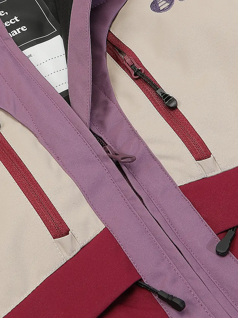 PICTURE | Chaqueta de esquí para niña Miniakoon | Rojo oscuro