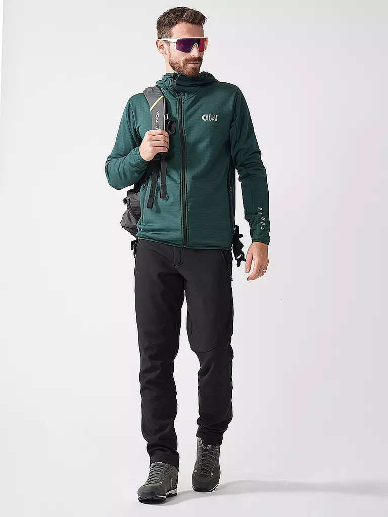 PICTURE | Chaqueta polar interior para hombre Bake Grid Fleece | Azul oscuro