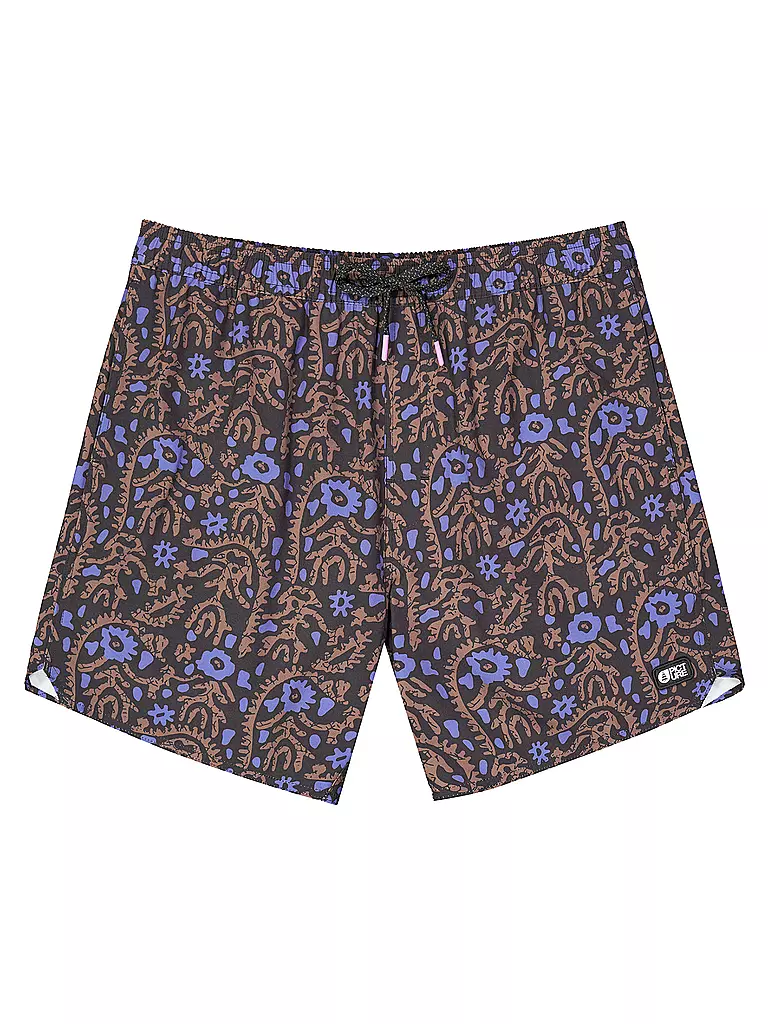 PICTURE | Herren Badeshort Piau 15 Printed | Azul