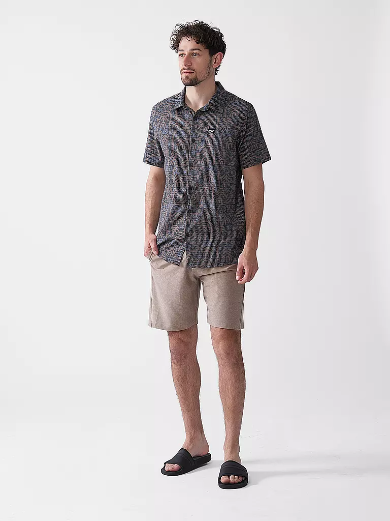 PICTURE | Herren Beachhemd Klivox Printed | Multicolor