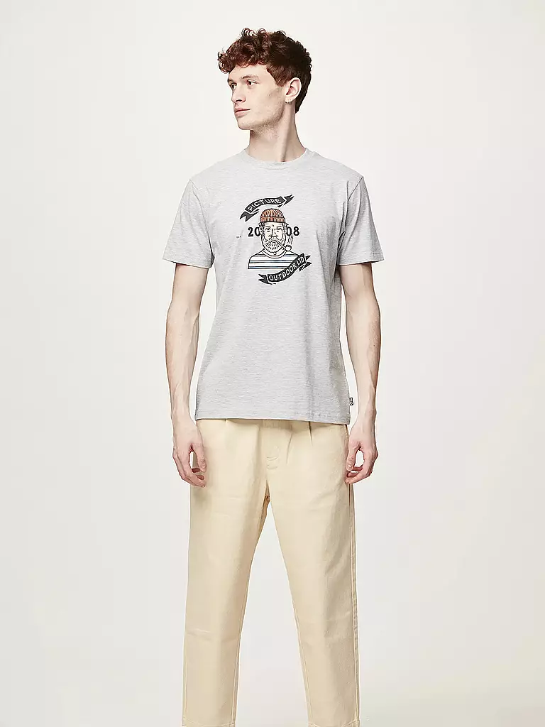 PICTURE | Herren Beachshirt Chuchie | Gris claro
