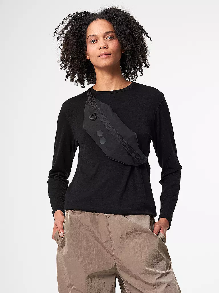 PINQPONQ | Bandolera Brik | Negro