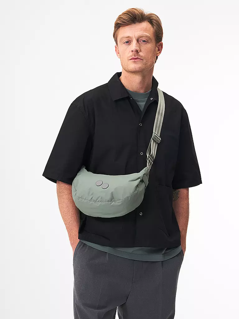 PINQPONQ | Bandolera Krumm Small 3,5L | Verde