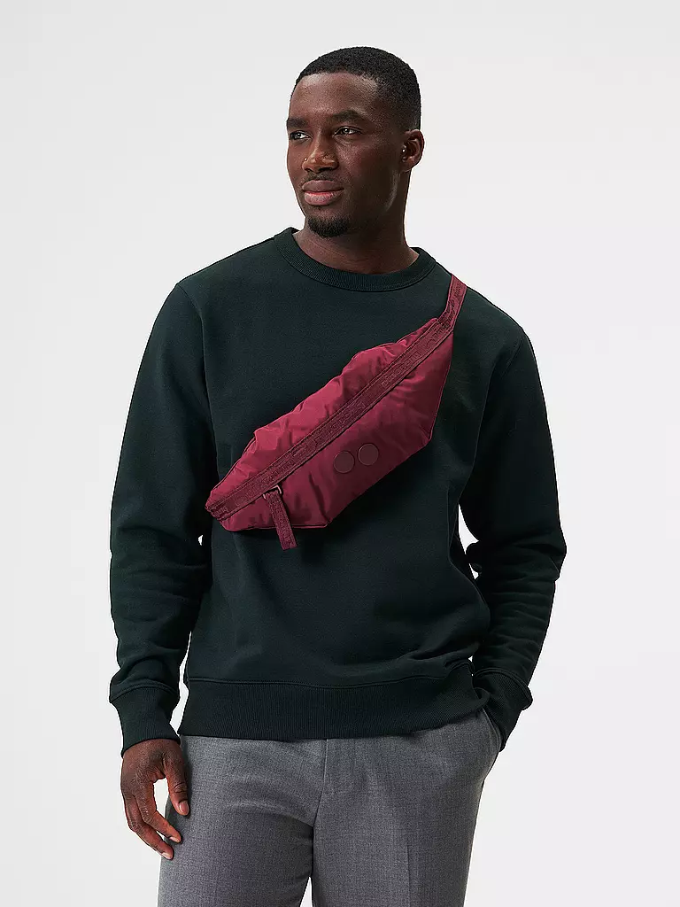 PINQPONQ | Riñonera Brik 2L | Rojo oscuro