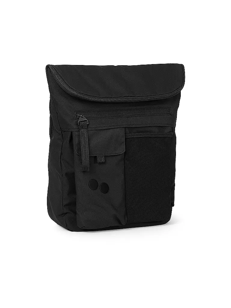 PINQPONQ | Rucksack Klak Construct 13 bis 18L | Negro