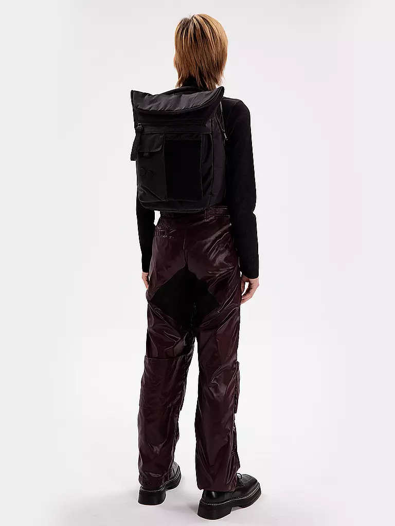 PINQPONQ | Rucksack Klak Construct 13 bis 18L | Negro