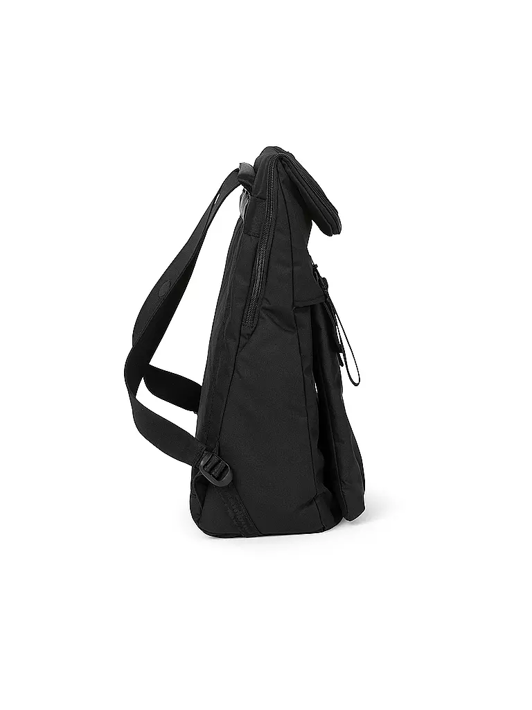 PINQPONQ | Rucksack Klak Construct 13 bis 18L | Negro
