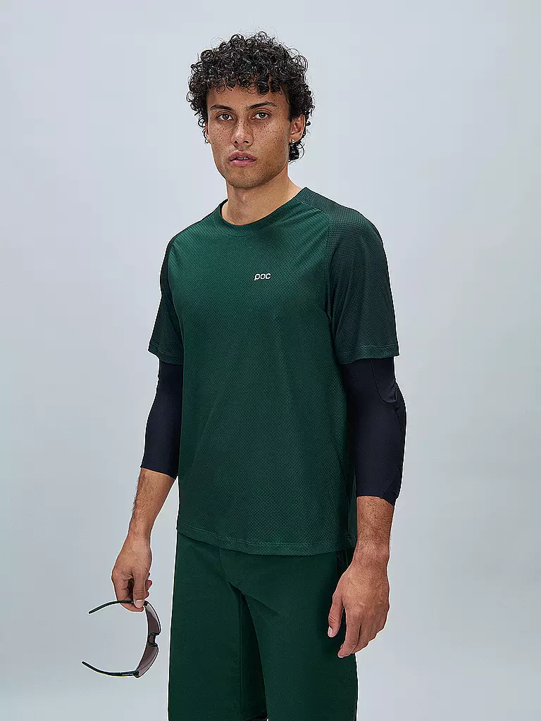 POC | Maillot de ciclismo para hombre Motion Air | Verde oscuro