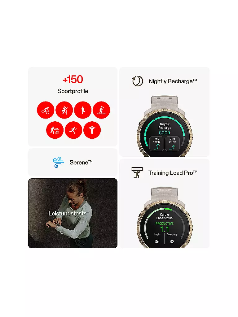 POLAR | Fitness-Smartwatch Vantage M3 | Oro