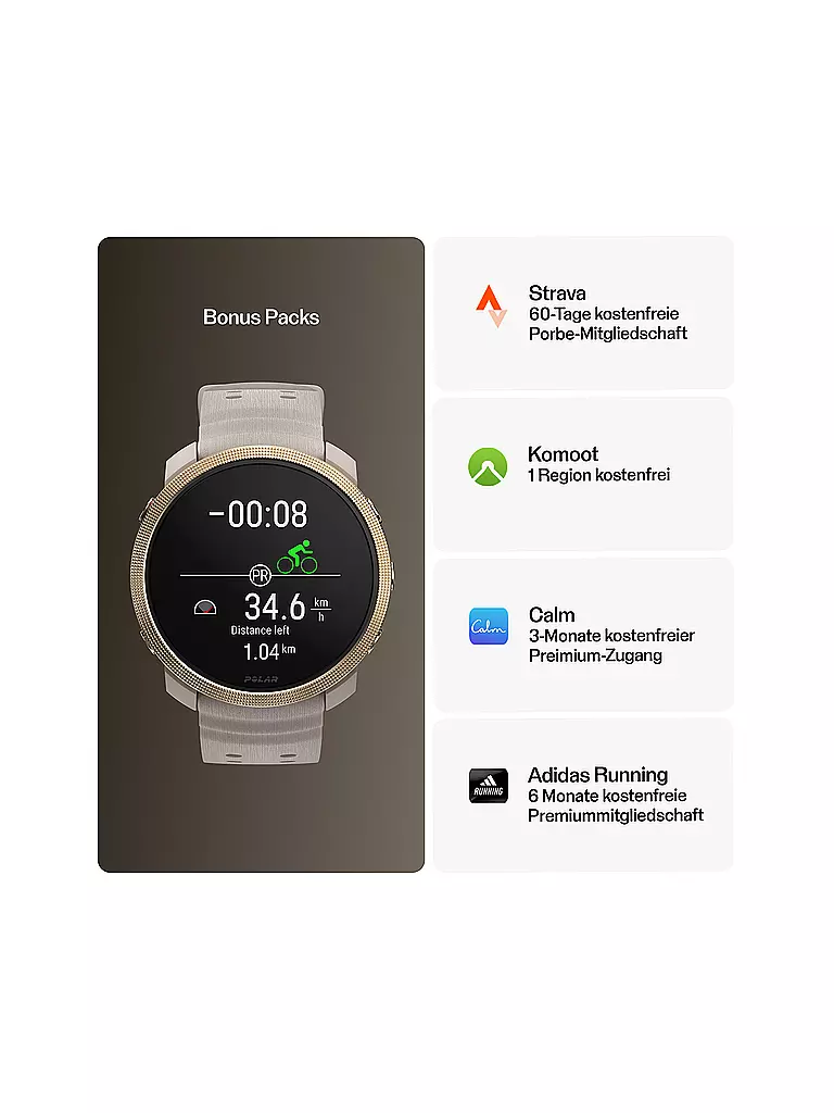 POLAR | Fitness-Smartwatch Vantage M3 | Oro