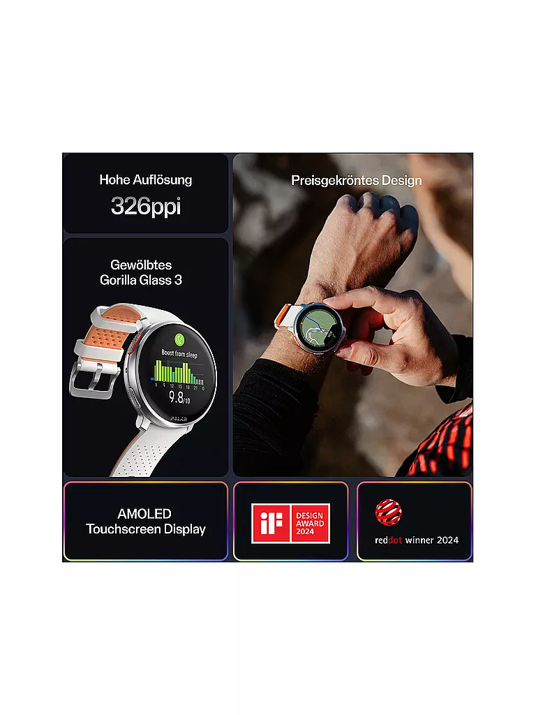 POLAR | Reloj multideporte con GPS Vantage V3 S-L |