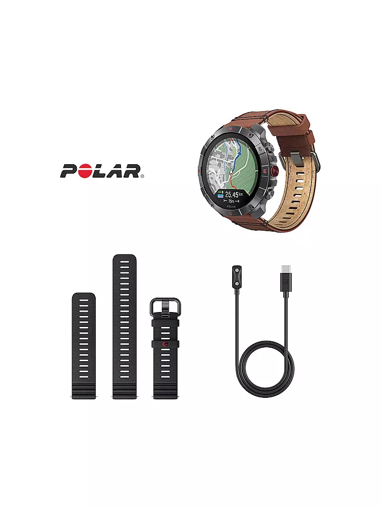 POLAR | Reloj multideporte para exteriores Grit X2 Pro Titan | 
