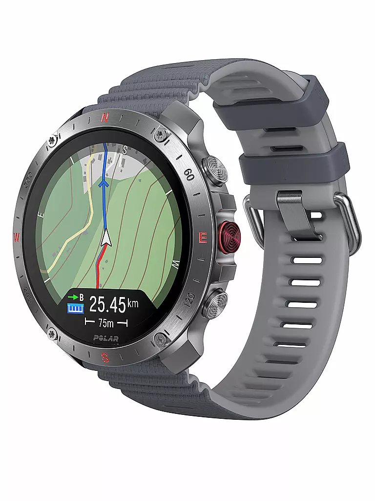 POLAR | Reloj multideporte para exteriores Grit X2 Pro | Gris