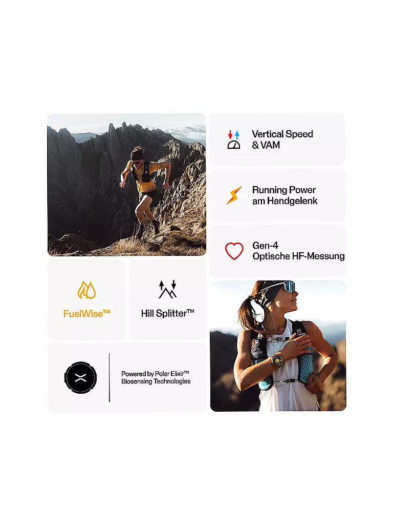 POLAR | Reloj multideporte para exteriores Grit X2 Pro |