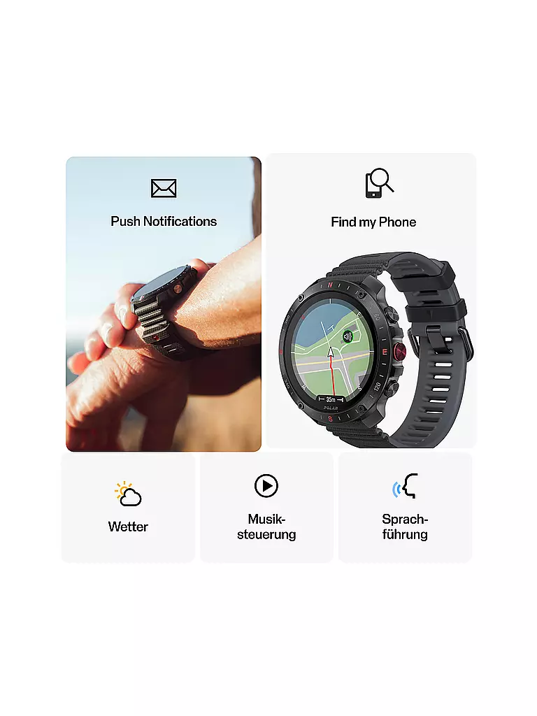 POLAR | Reloj multideporte para exteriores Grit X2 Pro |