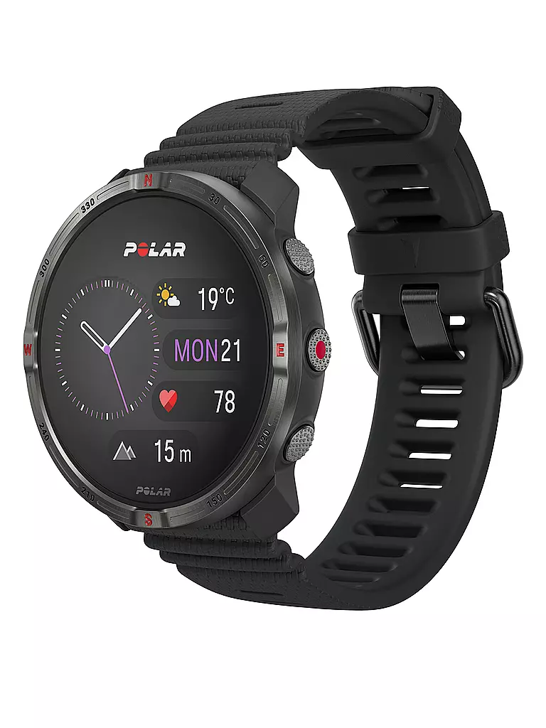 POLAR | Reloj multideporte para exteriores Grit X2 S-L | Negro
