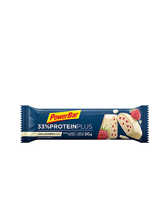 POWER BAR | Barrita de proteína 33% Protein Plus Vainilla-Frambuesa 90g