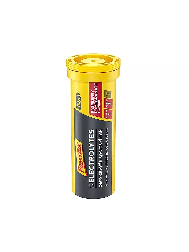 POWER BAR | 5 Electrolytes Comprimidos efervescentes Frambuesa Granada | Multicolor