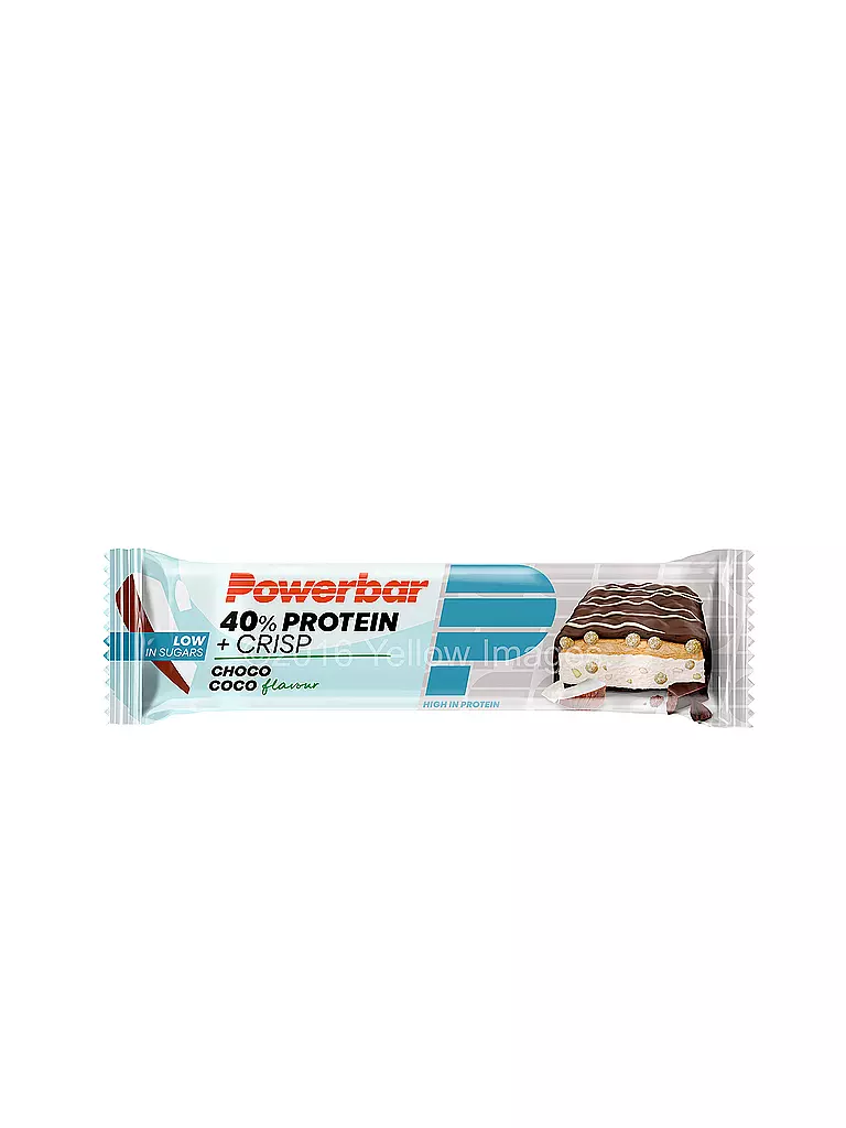 POWER BAR | Barrita de proteína 40% Protein+Crisp Choco/Coco | Multicolor