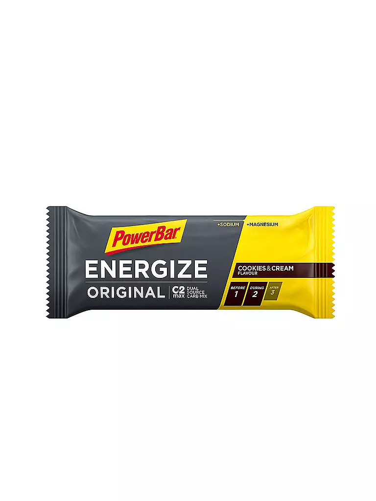 POWER BAR | Barrita energética Energize Original Cookies & Cream 55g | Multicolor