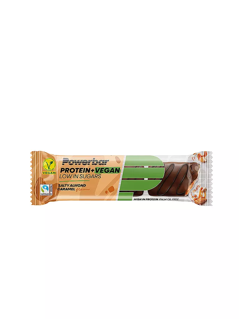 POWER BAR | Barrita energética Protein+ Vegana Salty Almond Caramel | Multicolor