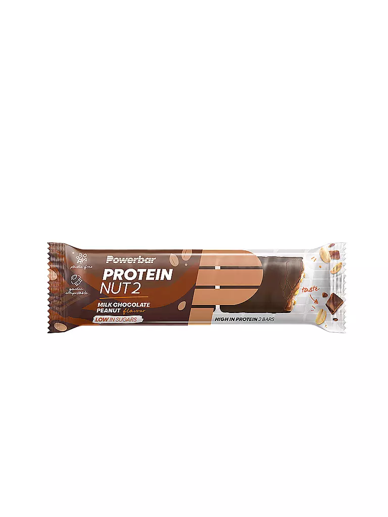 POWER BAR | Barrita Protein Nut2 Chocolate con Leche y Cacahuete 45g | Multicolor