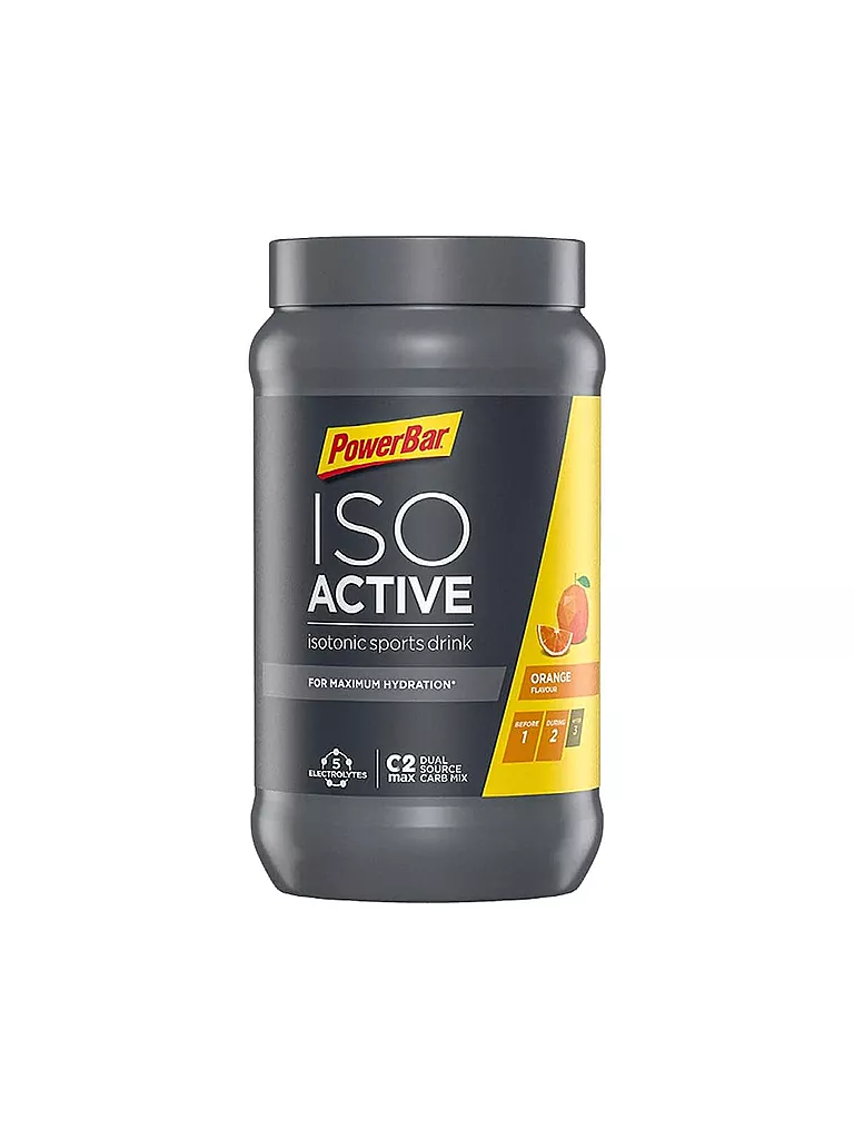 POWER BAR | Bebida isotónica en polvo Isoactive Naranja 600g | Multicolor
