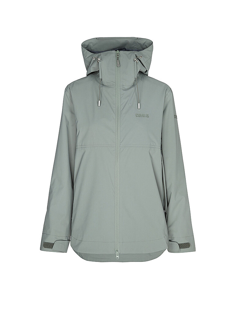 Chaqueta de lluvia para mujer Jessy 2L verde oscuro 38