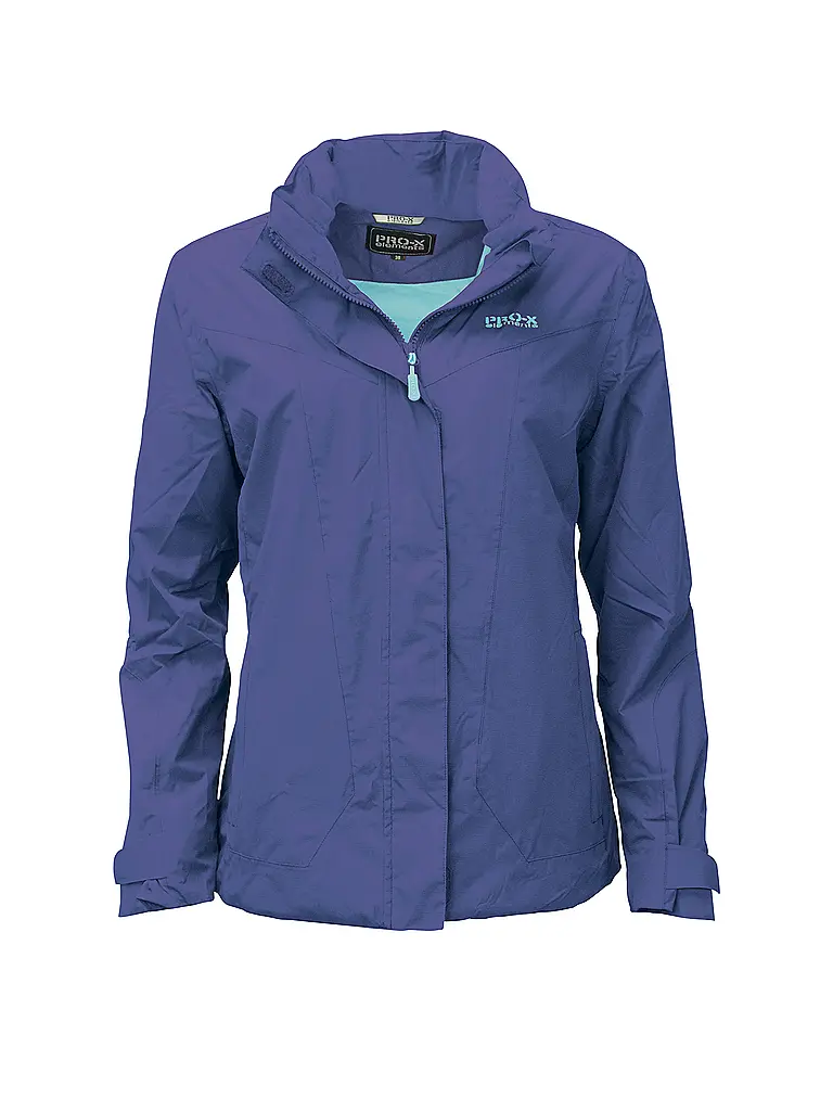 PRO-X ELEMENTS | Chaqueta de lluvia acolchada Cindy 2L para mujer | Azul