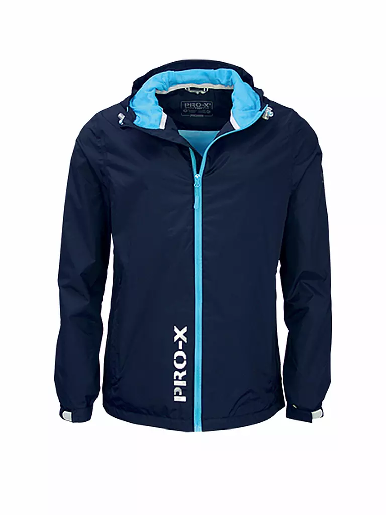 PRO-X ELEMENTS | Chaqueta de lluvia infantil Flashy | Azul oscuro