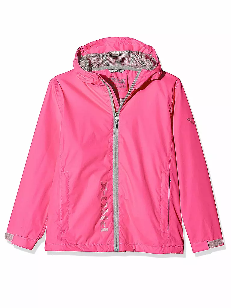 PRO-X ELEMENTS | Chaqueta de lluvia infantil Flashy | Fucsia