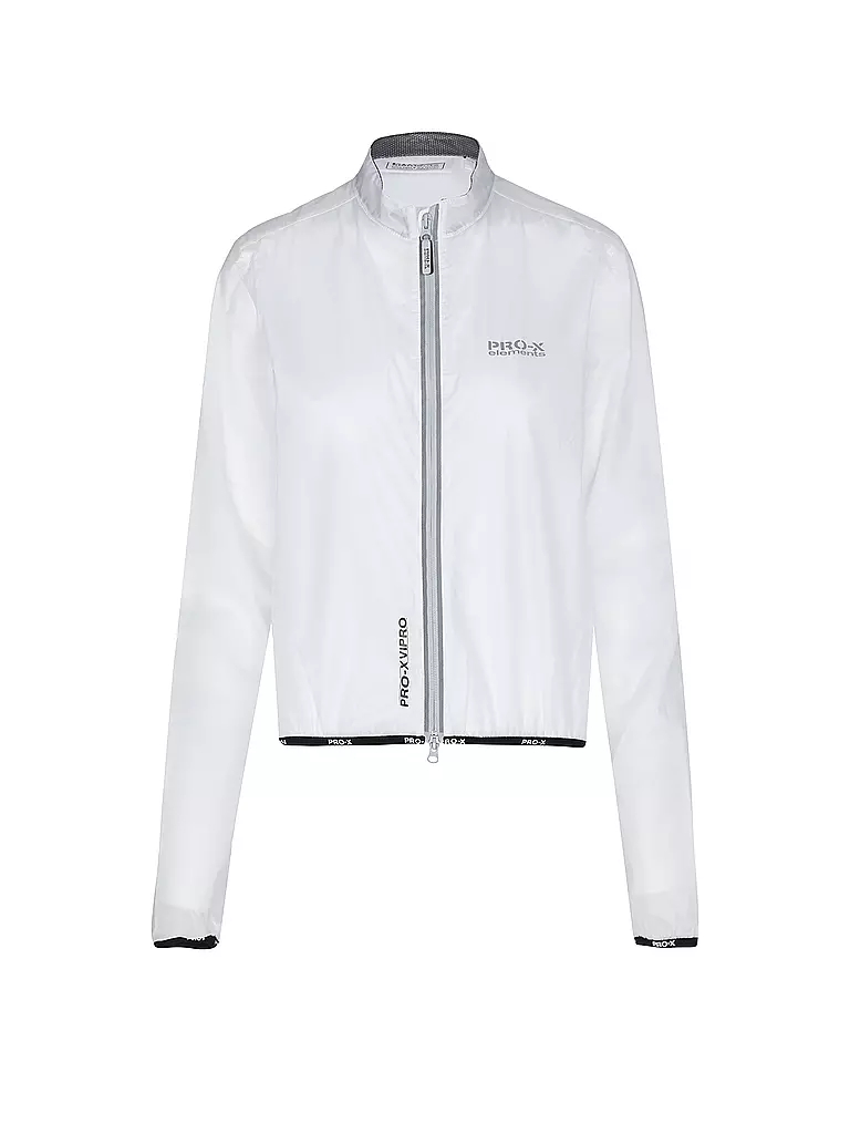 PRO-X ELEMENTS | Chaqueta de lluvia para ciclismo de hombre XL&D+Visible Protection Trient | Transparente