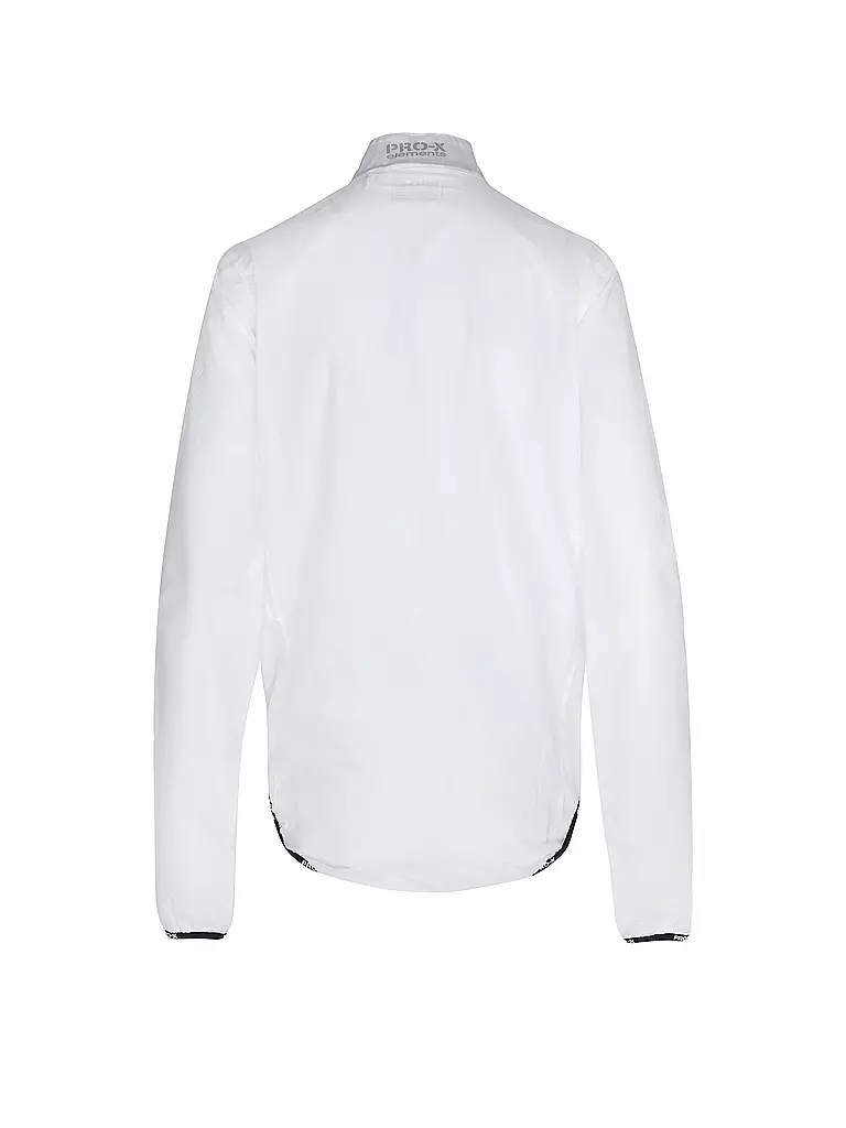 PRO-X ELEMENTS | Chaqueta de lluvia para ciclismo de hombre XL&D+Visible Protection Trient | Transparente