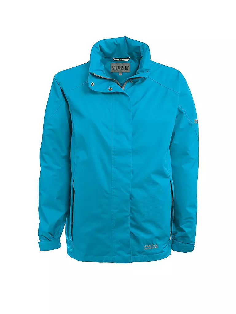 PRO-X ELEMENTS | Chaqueta de lluvia para mujer Carrie A-D | Turquesa