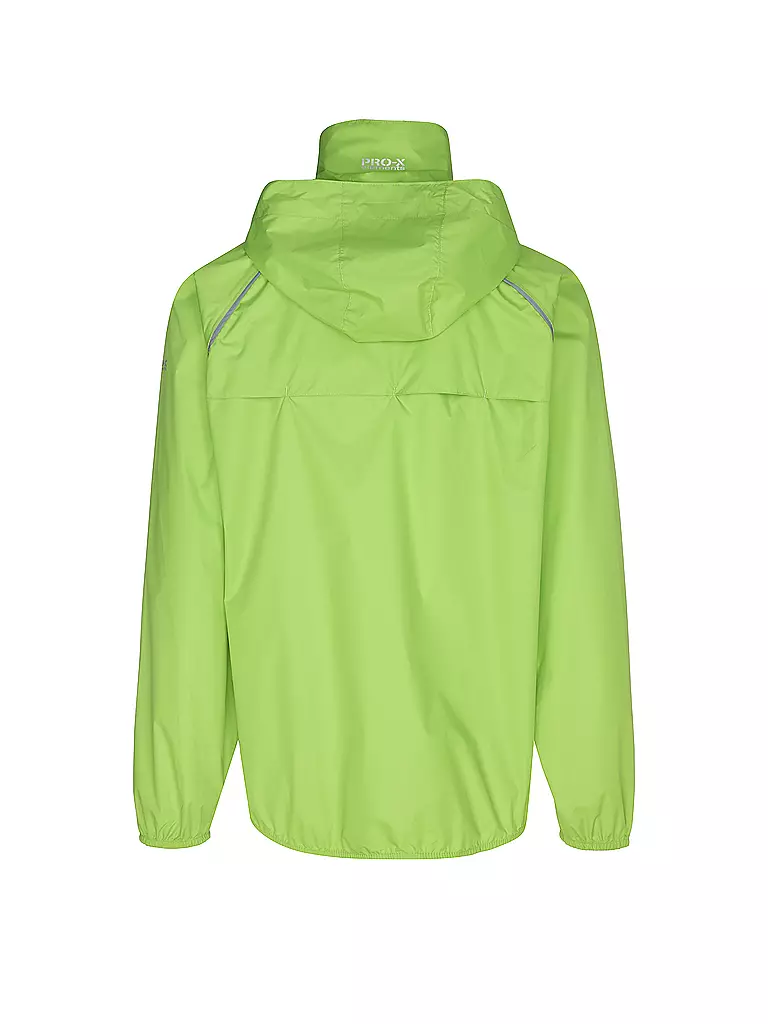 PRO-X ELEMENTS | Chaqueta de lluvia plegable para hombre | Verde