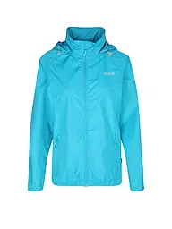 PRO-X ELEMENTS | Chaqueta de lluvia plegable para mujer | Turquesa