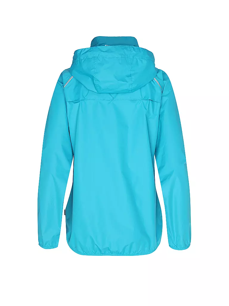 PRO-X ELEMENTS | Chaqueta de lluvia plegable para mujer | Turquesa